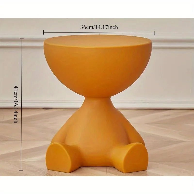 Table d'appoint créative - style Sculptural