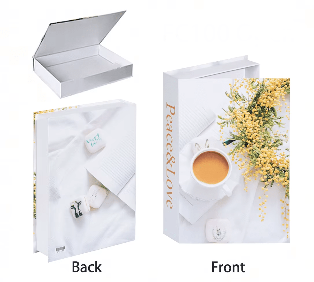 Boîte de rangement Faux Livre - Collection Prestige