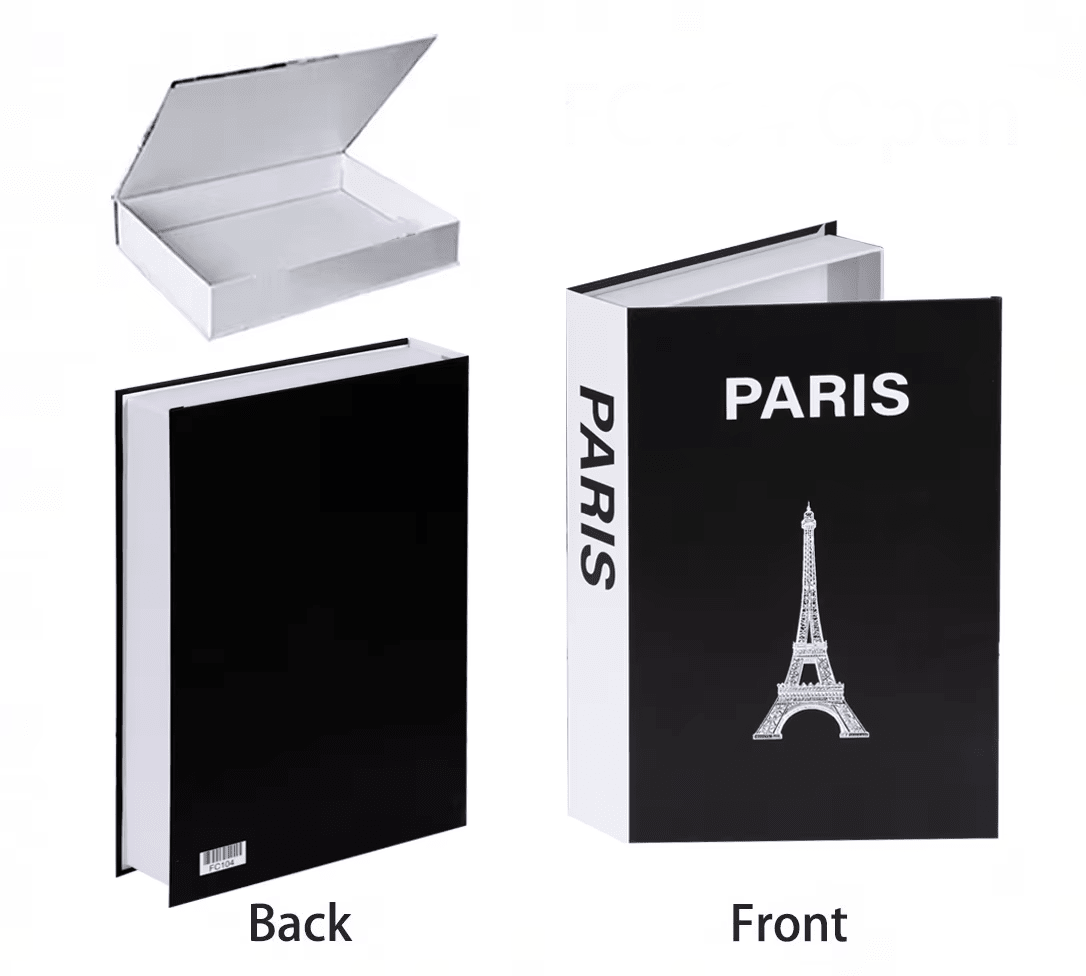 Boîte de rangement Faux Livre - Collection Prestige