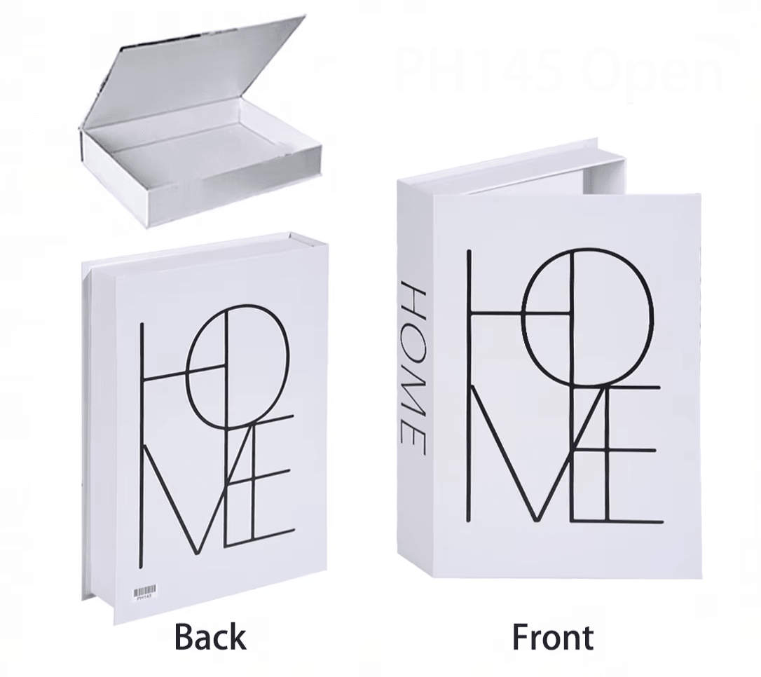 Boîte de rangement Faux Livre - Collection Prestige
