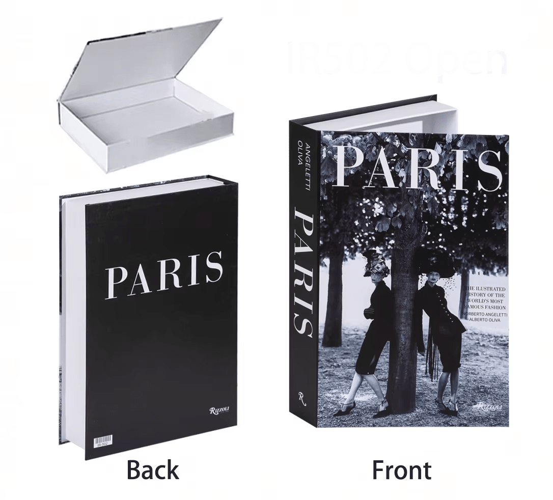 Boîte de rangement Faux Livre - Collection Prestige