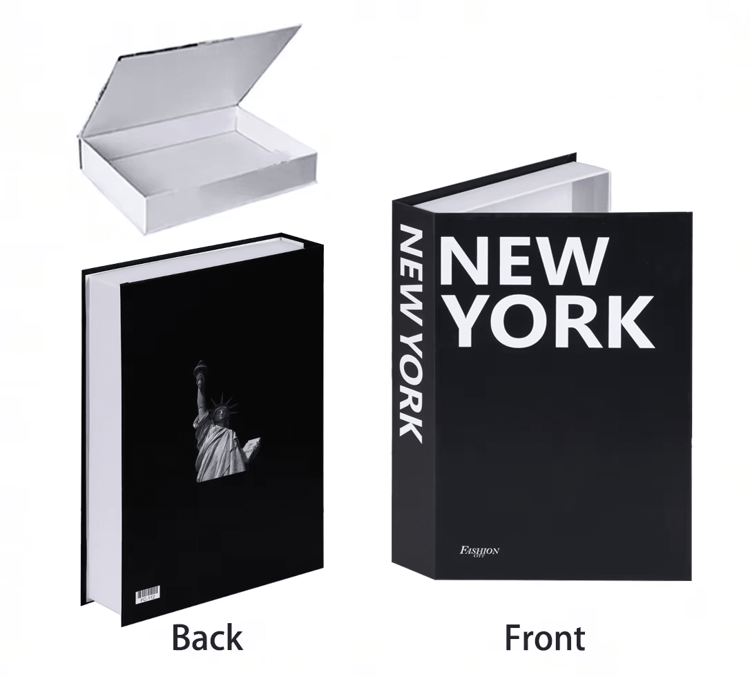 Boîte de rangement Faux Livre - Collection Prestige