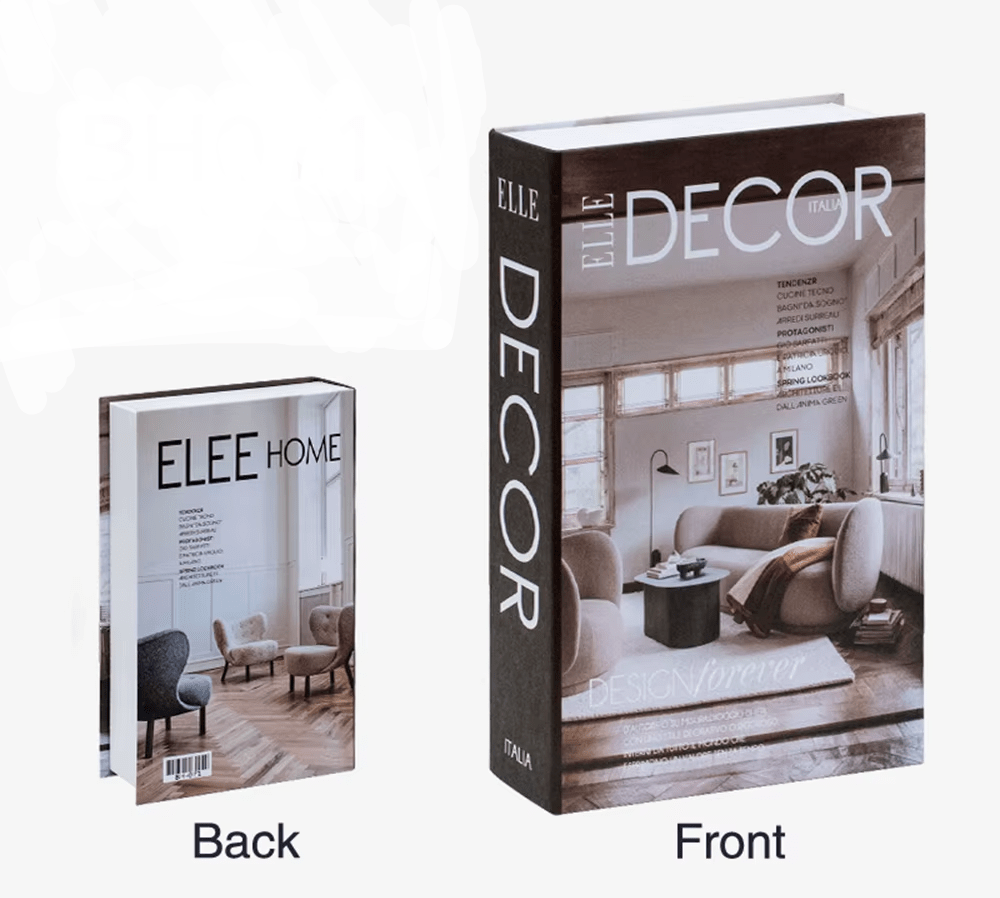 Boîte de rangement Faux Livre - Collection Prestige