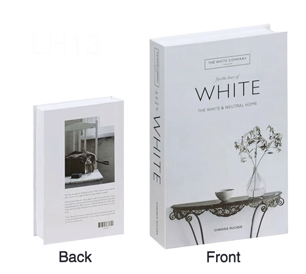 Boîte de rangement Faux Livre - Collection Prestige