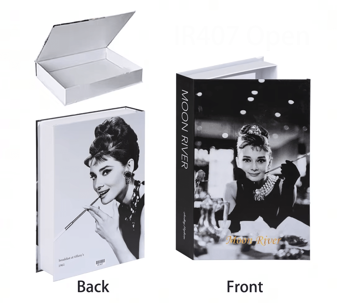 Boîte de rangement Faux Livre - Collection Prestige