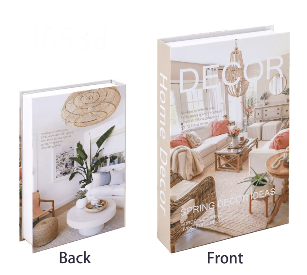 Boîte de rangement Faux Livre - Collection Prestige