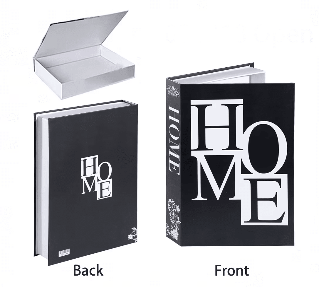Boîte de rangement Faux Livre - Collection Prestige