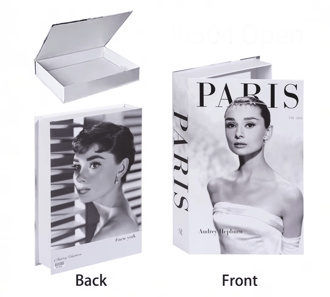 Boîte de rangement Faux Livre - Collection Prestige