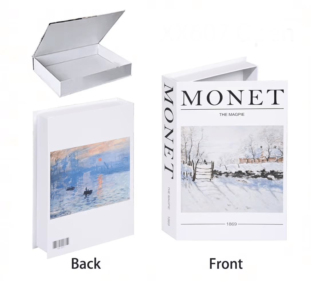 Boîte de rangement Faux Livre - Collection Prestige