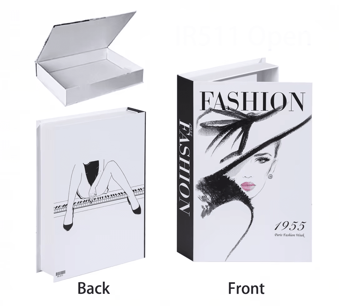 Boîte de rangement Faux Livre - Collection Prestige