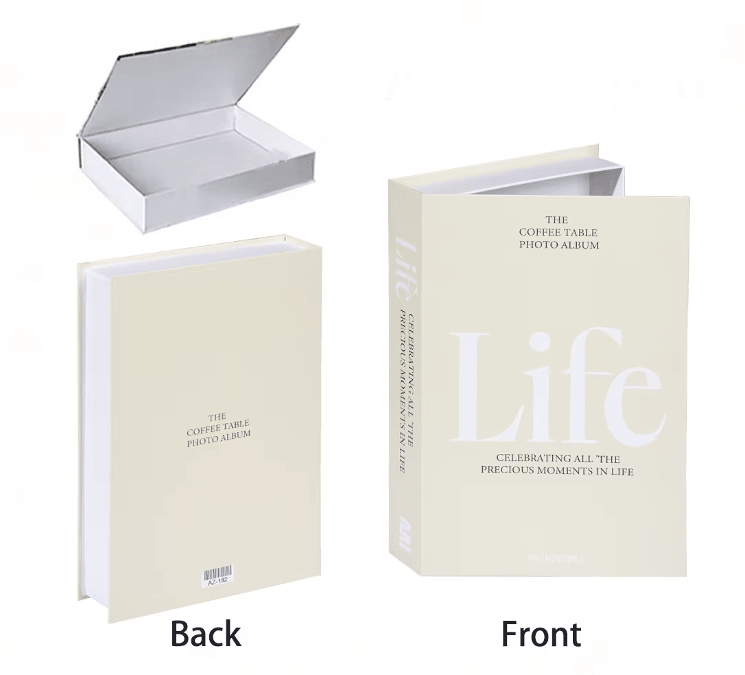Boîte de rangement Faux Livre - Collection Prestige