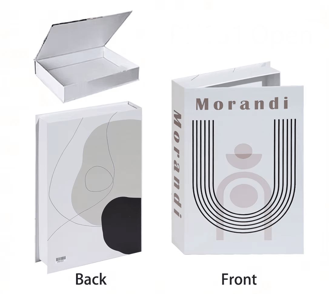 Boîte de rangement Faux Livre - Collection Prestige