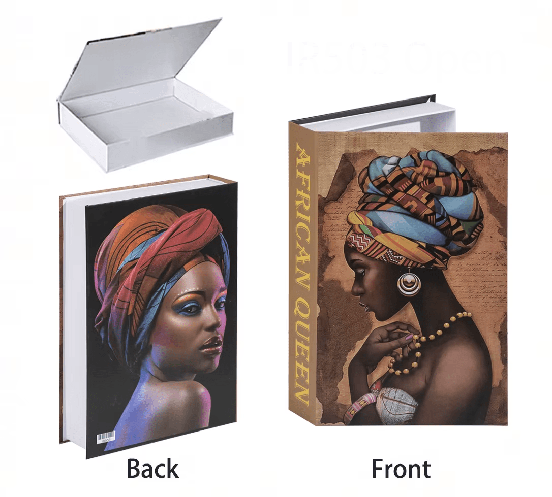 Boîte de rangement Faux Livre - Collection Prestige