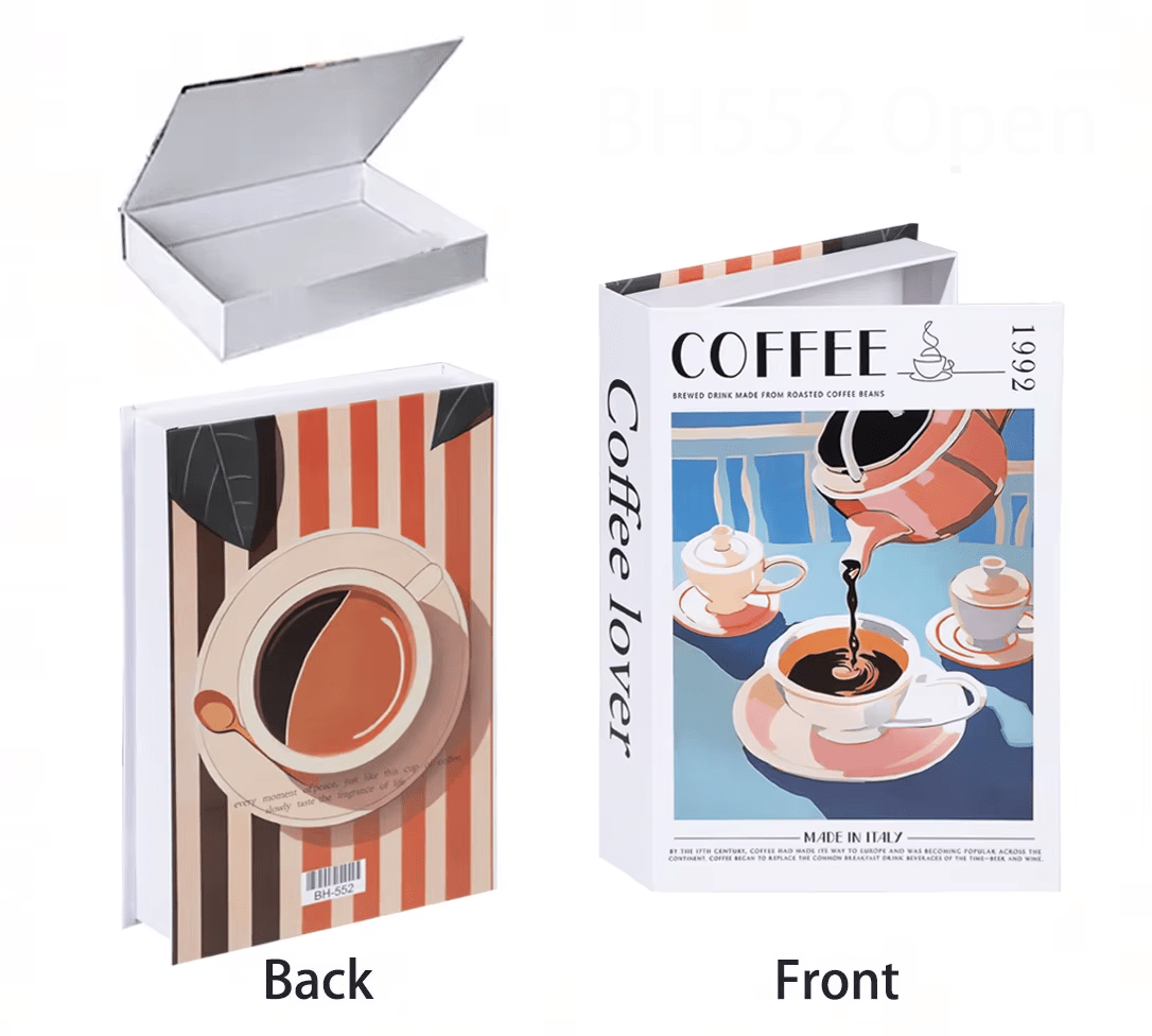 Boîte de rangement Faux Livre - Collection Prestige