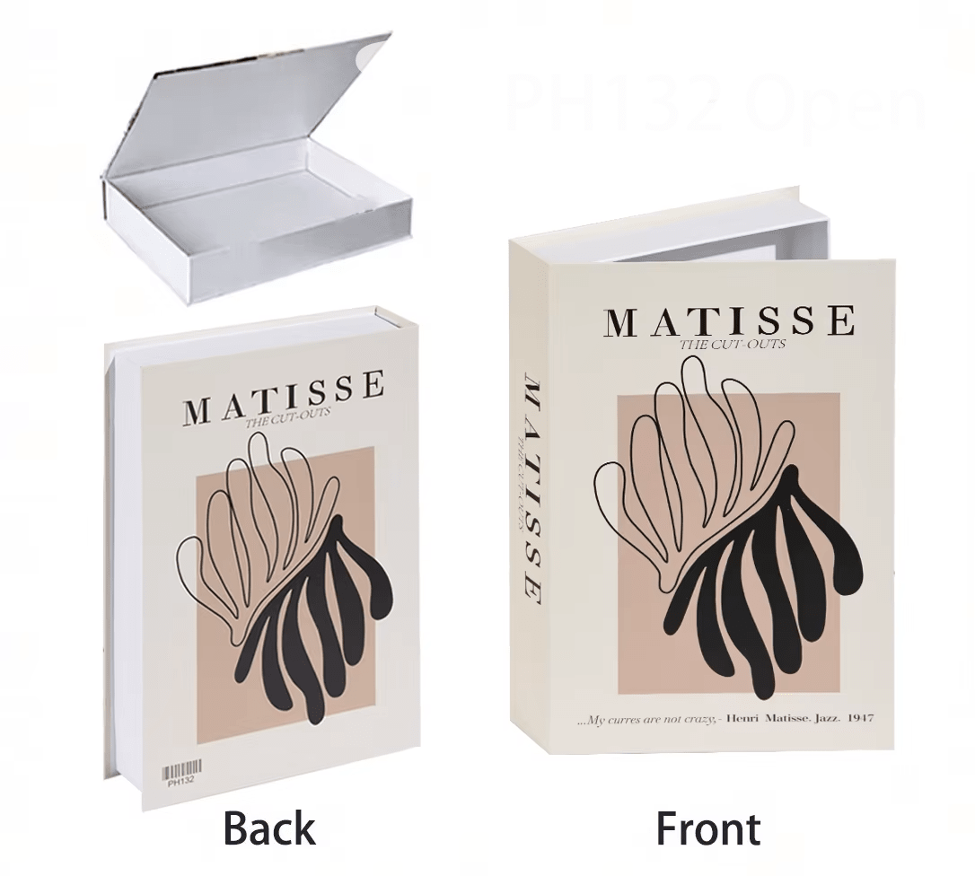 Boîte de rangement Faux Livre - Collection Prestige