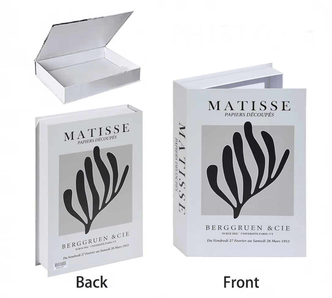 Boîte de rangement Faux Livre - Collection Prestige