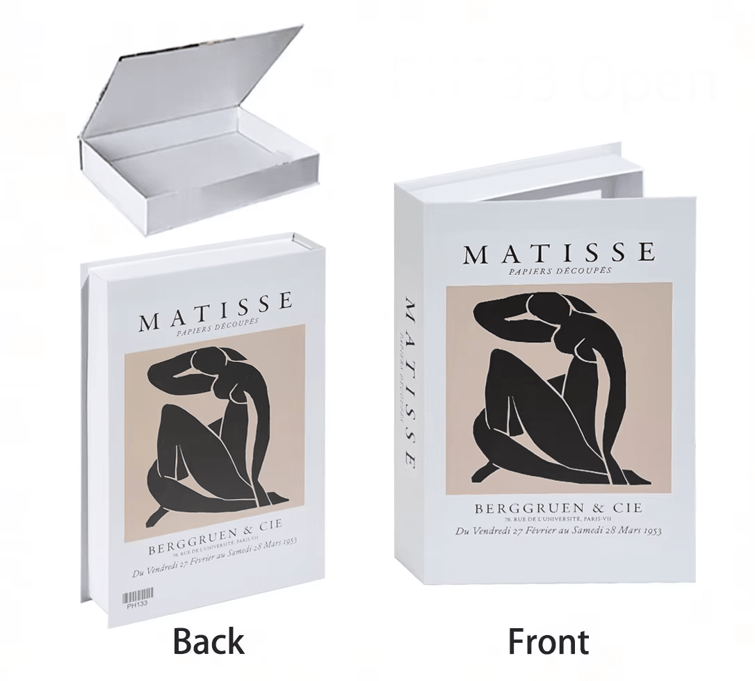 Boîte de rangement Faux Livre - Collection Prestige