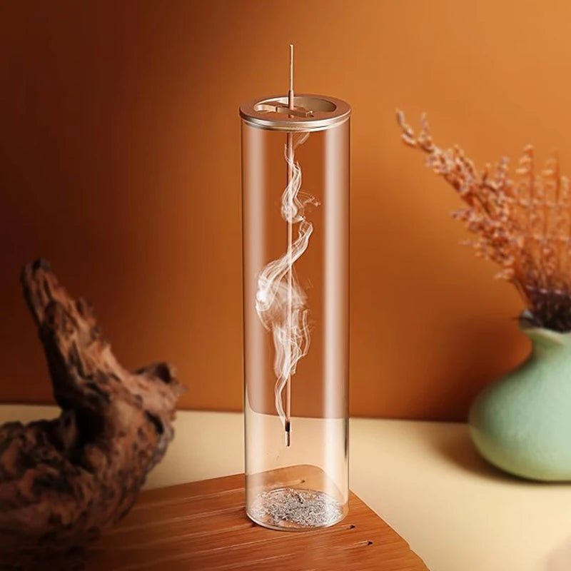 Brûleur d'Encens Inversé "Pureté Verre"