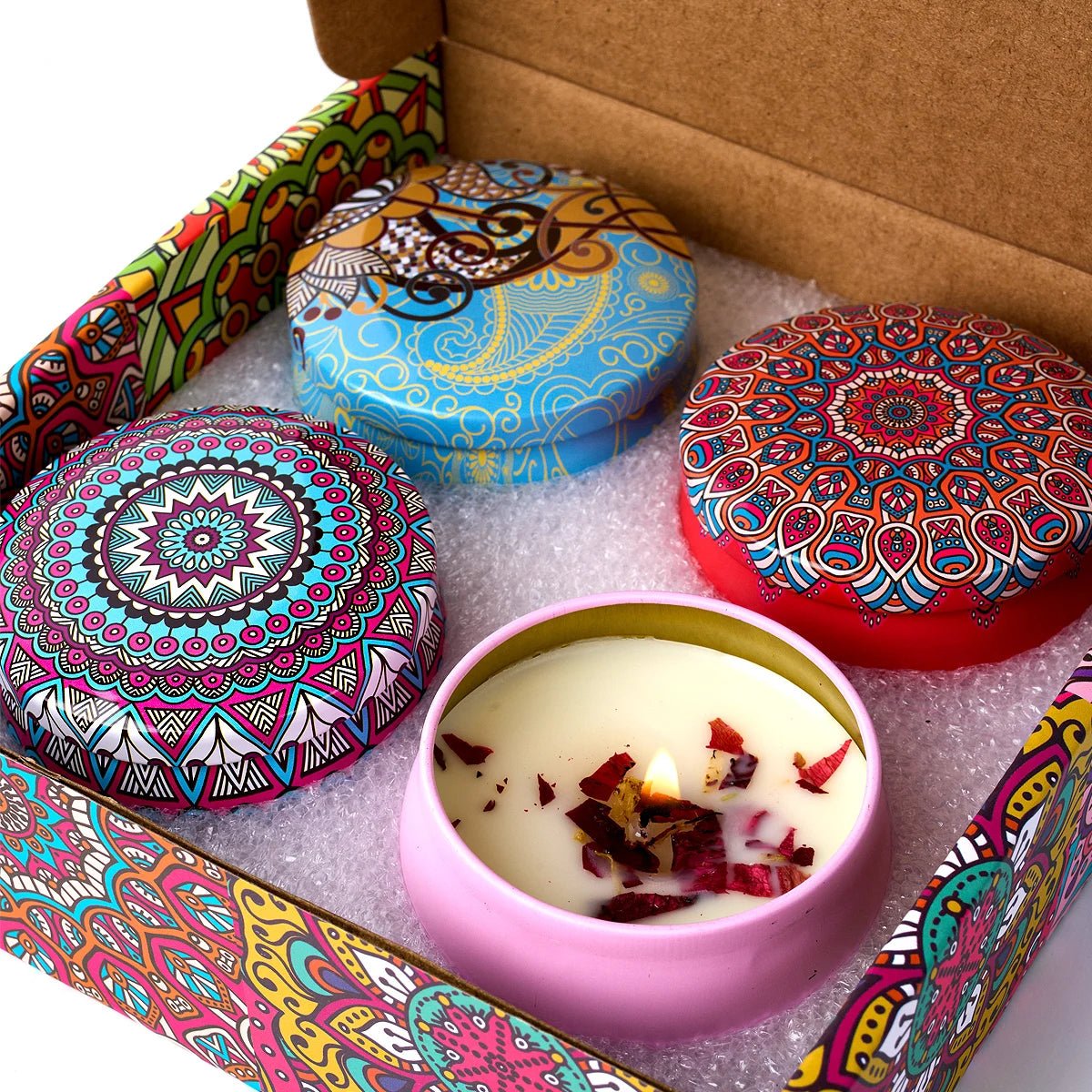Coffret à bougies Parfumées Vintage