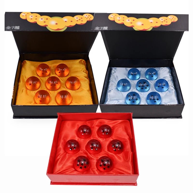 Coffret de 7 Dragon Ball - Edition Cristal -