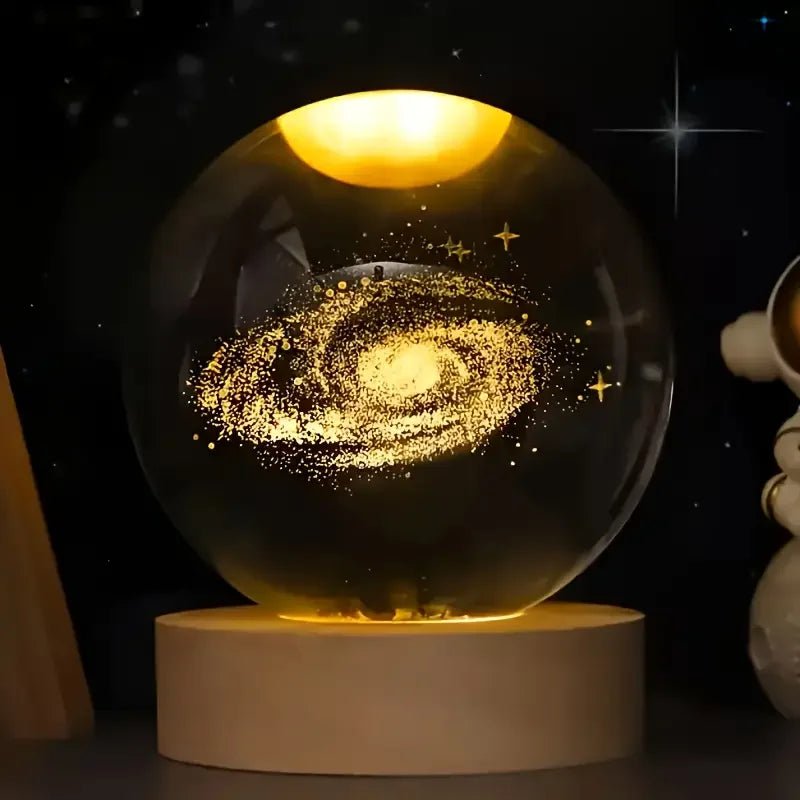 Crystal Ball Planet Night Light