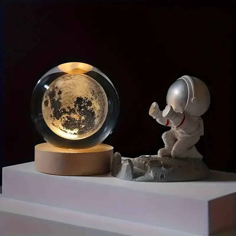Crystal Ball Planet Night Light