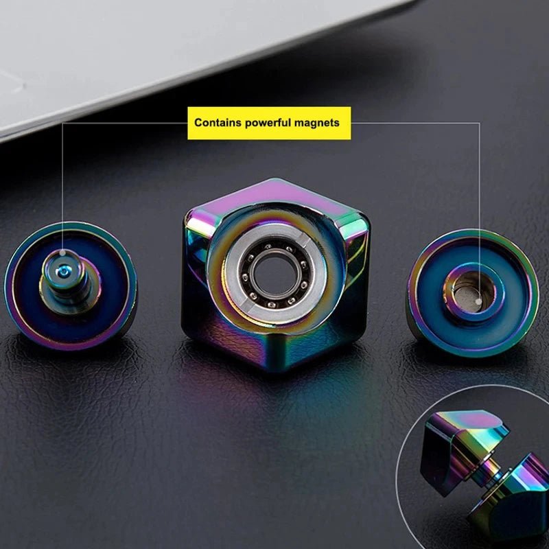 Cube Fidget Ultime - Spinner Magnétique