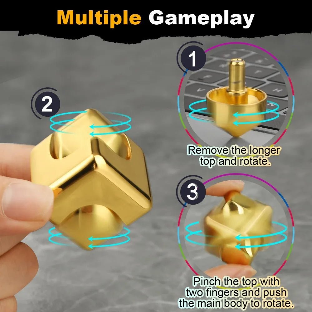Cube Fidget Ultime - Spinner Magnétique
