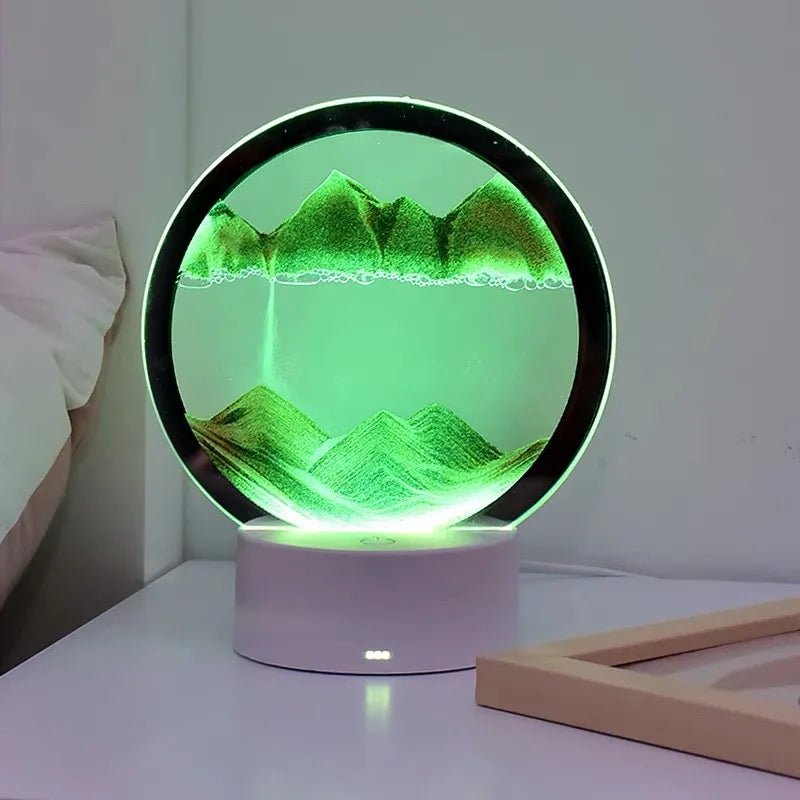 Lampe Sablier LED 3D