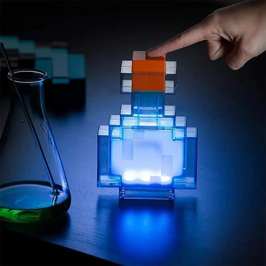 Lampe Veilleuse Potion Magique Minecraft