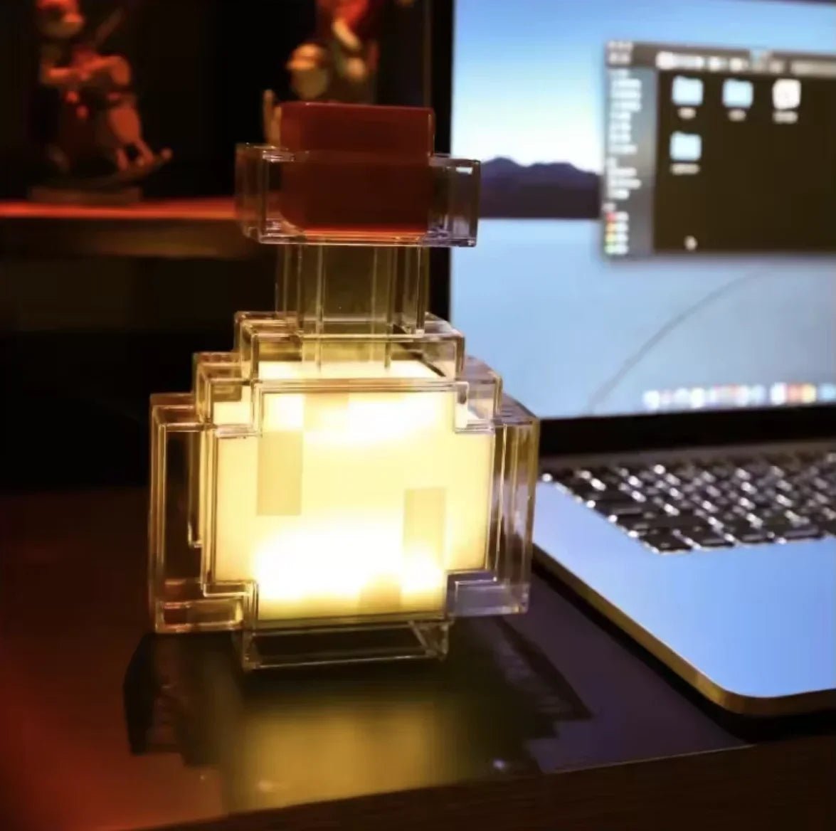 Mini Veilleuse Potion Magique Minecraft