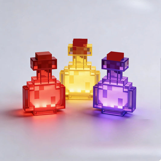 Mini Veilleuse Potion Magique Minecraft