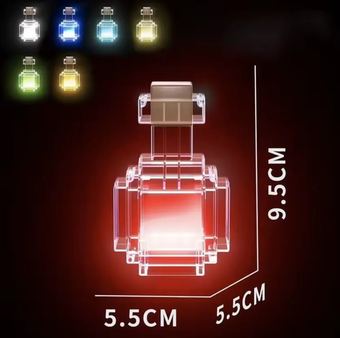 Mini Veilleuse Potion Magique Minecraft