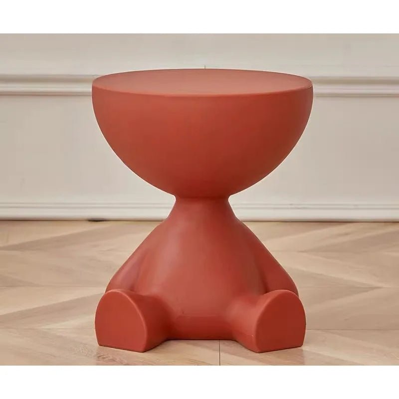 Table d'appoint créative - style Sculptural