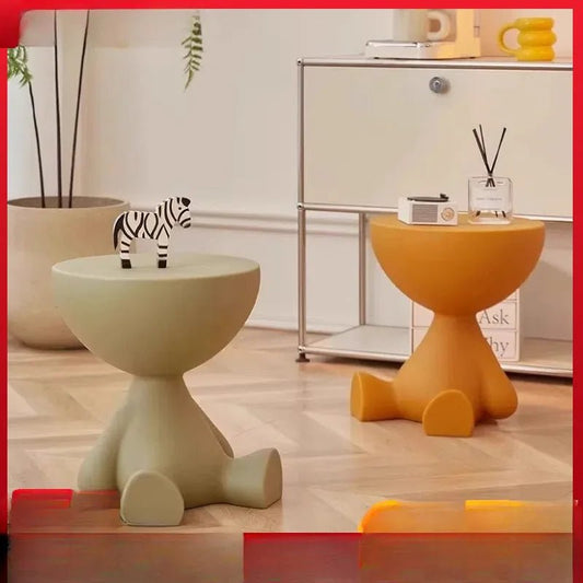 Table d'appoint créative - style Sculptural