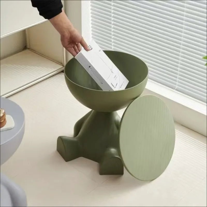 Table d'appoint créative - style Sculptural